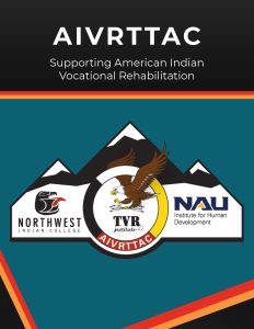 The cover for the AIVRTTAC Supporting American Indian Vocational Rehabilitation PDF is shown