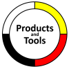 Products and Tools is at the center of the medicine wheel.
