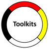 Toolkits is at the center of the medicine wheel.